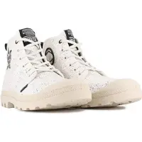Palladium Sapato com atacadores mistura de cores / branco