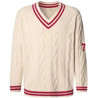 Pepe Jeans para homem. PM7000021 Camisola Pace branca (XL), Branco, Casual, Algodão