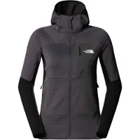 The North Face - Polares mulher - W Polartec Powergrid Stormgap Hoodie Anthracite Grey TNF Black para Mulher - Tamanho M - Cinzento