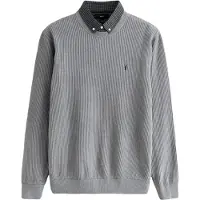 Next Pullover cinzento / preto / branco