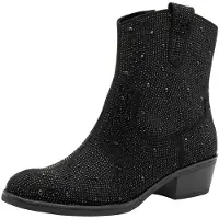 Marco Tozzi Botas pelo tornozelo preto