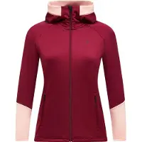 Peak Performance - Polares mulher - W Rider Essentials Zip Hood Vertical Zenit para Mulher - Tamanho XS
