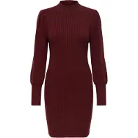 ONLY Vestido de malha 'ONLKATIA' carmesim