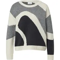 Comma casual identity Pullover bege claro / preto