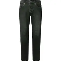 Pepe Jeans para homem. PM20738989FG Calças de ganga Slim Gymdigo pretas (33/30), Preto, Casual, Poliéster