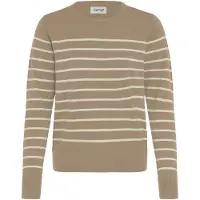 Oxmo Pullover 'FKEANA' bege / branco