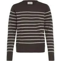 Oxmo Pullover 'FKEANA' umbra / branco