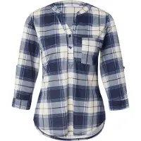 Hailys Blusa 'Di44nara' marfim / azul / marinho / preto