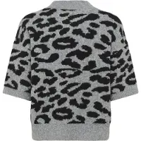 Kaffe Pullover 'KASandra' acinzentado / preto