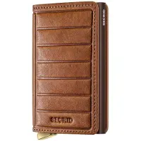 Secrid Carteira De Couro Slimwallet Emboss Lines