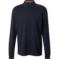 BOSS para homem. 50527525 Pólo interlock preto (S), Casual, Algodão, Manga comprida