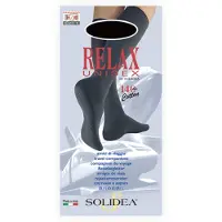 Solidea Relax 140 Den Opaque Knee Highs Ccl1 18 23mmHg 2M Bordeaux