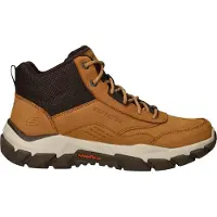 SKECHERS Botas com atacadores 'Santoro' castanho / castanho escuro