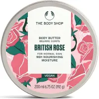 The Body Shop Manteiga Corporal de Rosa Britânica - 200ml
