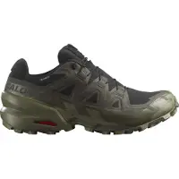 Salomon Sapatilha de corrida 'Speedcross 6' verde escuro / preto