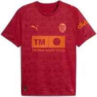 Puma Camiseta De Manga Curta Visitante Valencia Cf 25/26 Replica