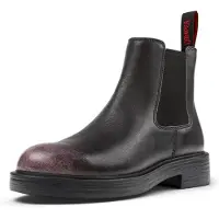 Camper Botas chelsea 'Dean' rosado / preto