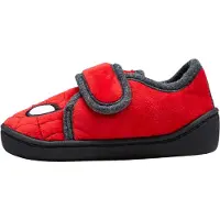 Next Pantufa cinzento escuro / vermelho