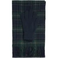 Barbour Cachecóis 'Tartan' azul noturno / abe