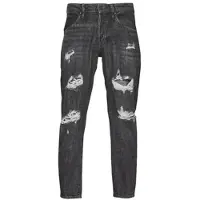 Jack & Jones Calças de ganga slim JJIFRANK JJLEEN homens - Preto - US 29 / 32