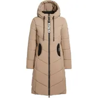 Khujo Sobretudo de inverno 'ARIBAY4 LIGHT' bege / preto