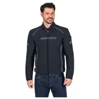 Vanucci VSJ-7 Homem JAQUETA TÊXTIL Preto 54