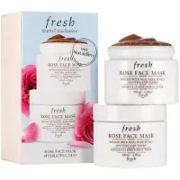 Fresh Conjunto Duo Rosa Maschera Creme facial calmante e tonificante 2 peças 100 ml