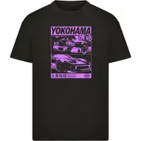 Mister tee Camiseta De Manga Curta Yokohama Race