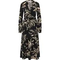 Guido Maria Kretschmer Women Vestidos camiseiros 'Ayana' camurça / preto