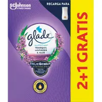 Glade Un Toque Ambientador Recambios Lavanda 3 Piezas