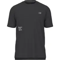 New Balance Camisa funcionais preto