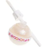 Flickable Luxe Lute pelo seu brilho labial branco para festa 9ml
