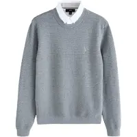 Next Pullover cinzento / branco