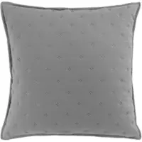 Douceur d'intérieur Capas de Almofada MELLOW CHIC - Cinza - 40x40 cm