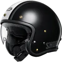 Shoei J.O2 Aventure TC-5 Capacete Preto/Branco M