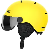 Salomon - Capacetes ski Criança - Orka Visor Vibrant Yellow para criança - Tamanho criança M - Amarelo