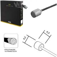 Wag Cabo De Câmbio Shimano Teflon 1.1 X 2000 Mm 100 Unidades