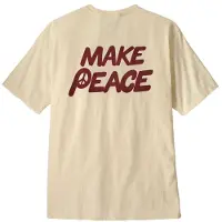 Patagonia T-Shirt mangas curtas M's Balance Organic T-Shirt homens - Bege - EU XXL