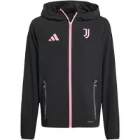 Adidas Casaco deportivo 'Juventus Turin Tiro 25 Competition' cor-de-rosa / preto