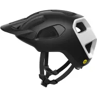 POC - Capacetes BTT - Cularis Uranium Black Matt/Hydrogen White para Unissexo - Tamanho 55-58 cm - Preto