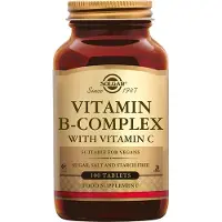 Solgar Vitamin B Compresse con Vitamina C 100 Compresse — Integratore