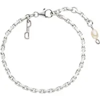 Purelei Pulseira 'Gleam' prata / branco pérola