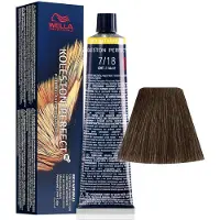 Wella Koleston Perfect Me oxidante 60 ml + tintura de cabelo 60 ml 7/18