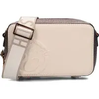 Hispanitas para mulher. BI254158 Bolsa Samba Met bege (OSFA), Casual, Poliuretano