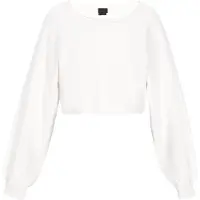 Dreimaster Klassik Pullover offwhite