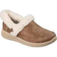 SKECHERS Pantufa 'Cozy Escape' conhaque