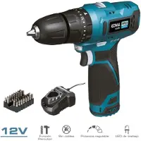 Koma Tools Kit De Furadeira De Impacto 12v