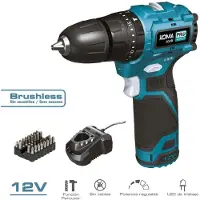 Koma Tools Kit De Furadeira De Impacto Sem Escovas 12v