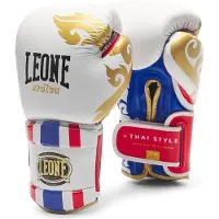 Leone1947 Luvas De Boxe Artificiais Couro Thai Style