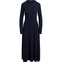 Ralph Lauren Vestido de malha 'VORLEY' navy